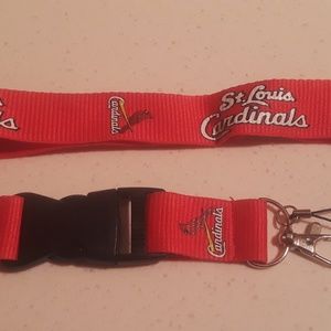St. Louis Cardinals lanyard key chain
